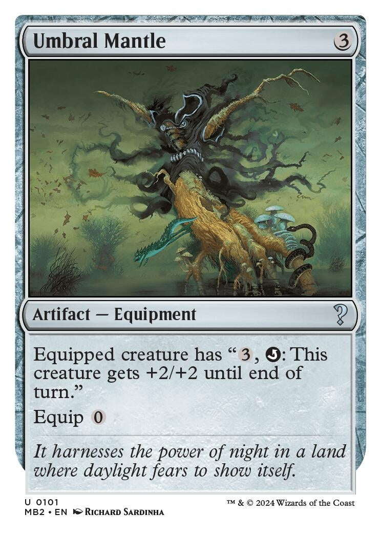 Umbral Mantle (White Border) (101) (MB2)
