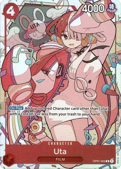 Uta - OP01-005 (Premium Card Collection -Uta-) (OP01-005) (OP-PR)