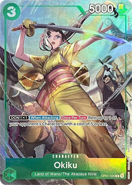 Okiku (Premium Card Collection -BANDAI CARD GAMES Fest. 23-24 Edition-) (OP01-035) (OP-PR)