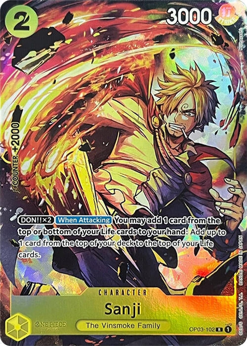 Sanji (Premium Card Collection -BANDAI CARD GAMES Fest. 23-24 Edition-) (OP03-102) (OP-PR)