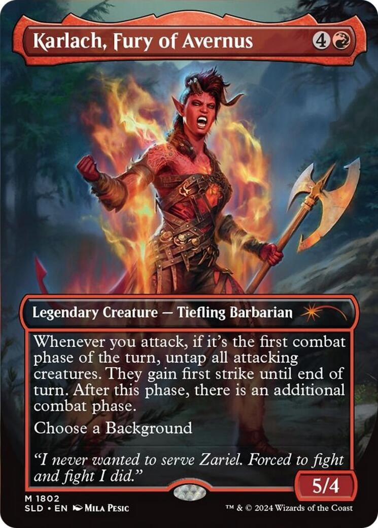 Karlach, Fury of Avernus (1802) (SLD)