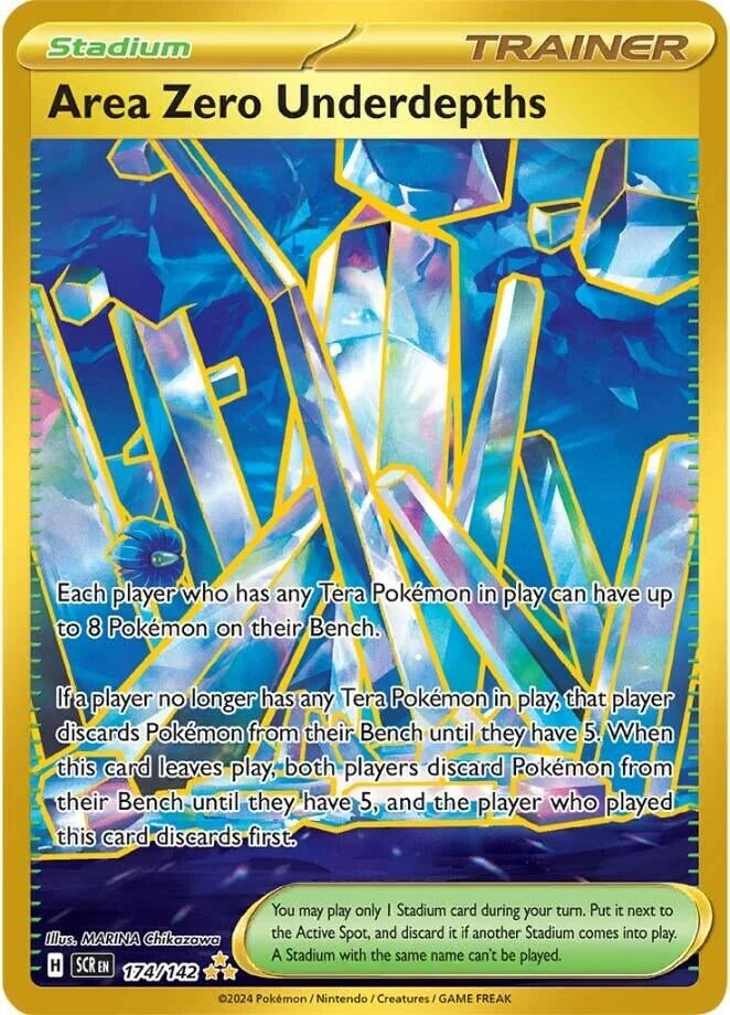 Area Zero Underdepths (174/142) (SCR)