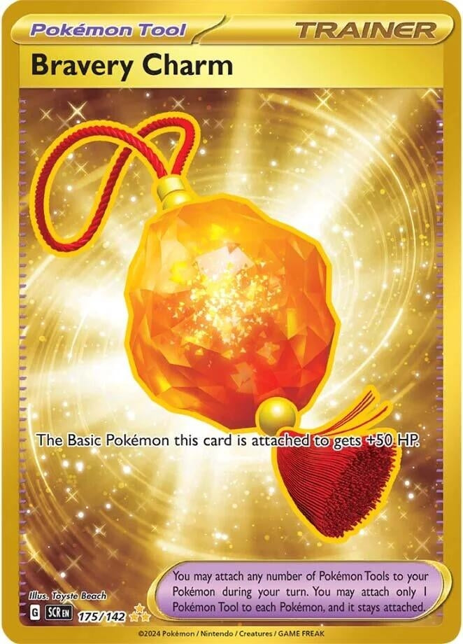 Bravery Charm (175/142) (SCR)