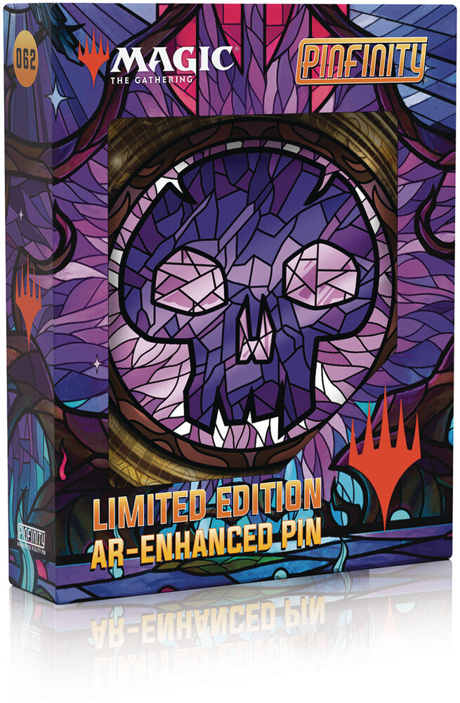 Pinfinity MTG Pin - Stained Glass Swamp