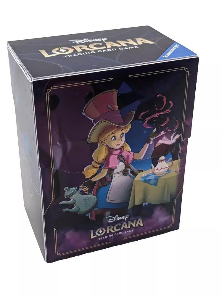 Disney Lorcana Deck Box - Alice - Tea Alchemist - Ravensburger Deck Boxes (RDB)
