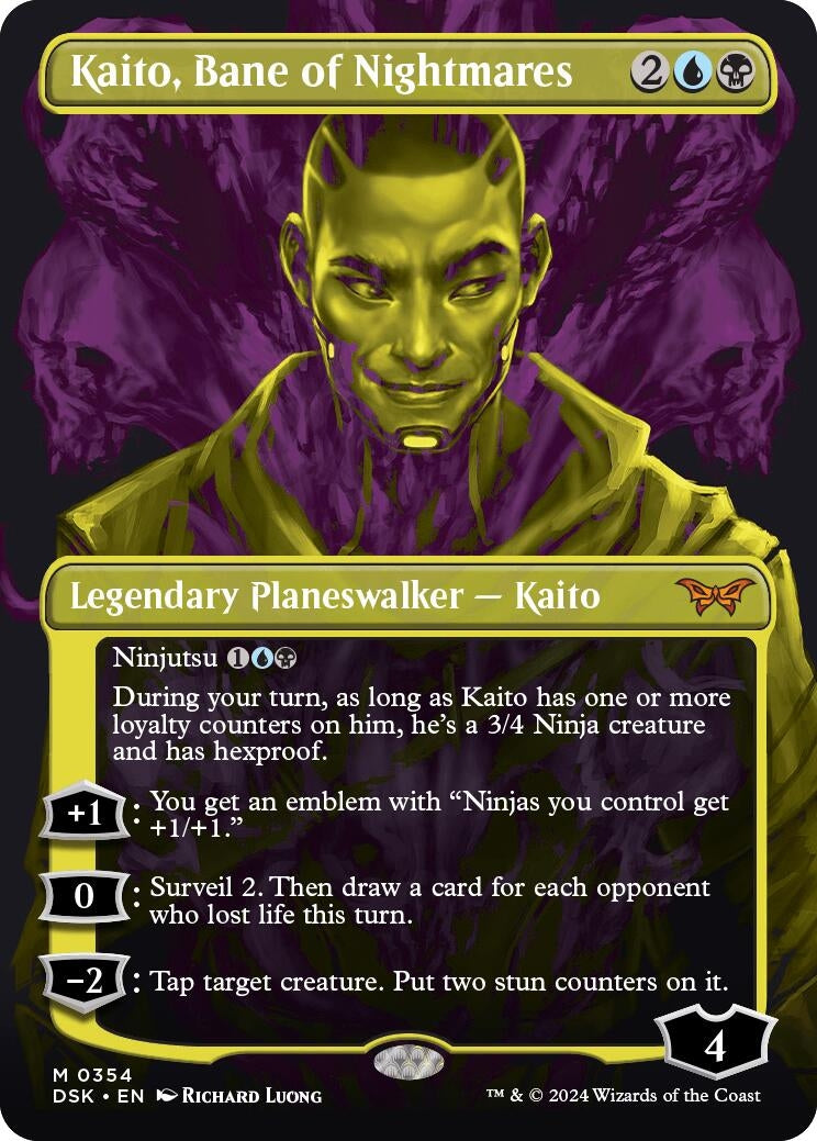 Kaito, Bane of Nightmares (Showcase) (354) (DSK)