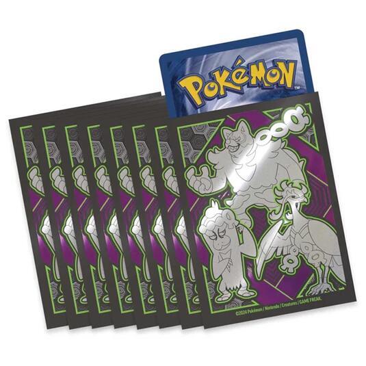 Pokemon TCG: Shrouded Fable Elite Trainer Box Card Sleeves - Okidogi, Munkidori, and Fezandipiti (65 Pack) - Pokemon International Card Sleeves