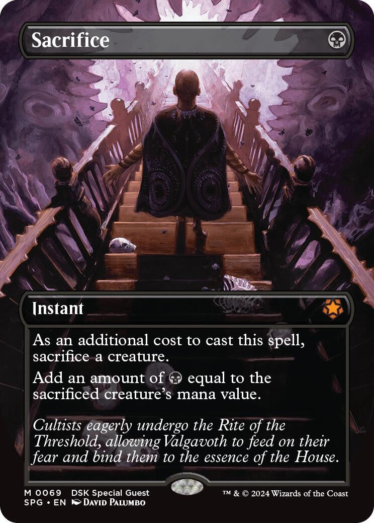 Sacrifice (Borderless) (69) (SPG)