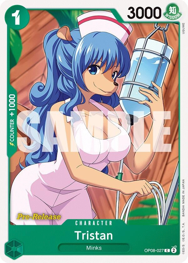 Image for Tristan (OP08-027) (OP08 PRE) - One Piece Card Game