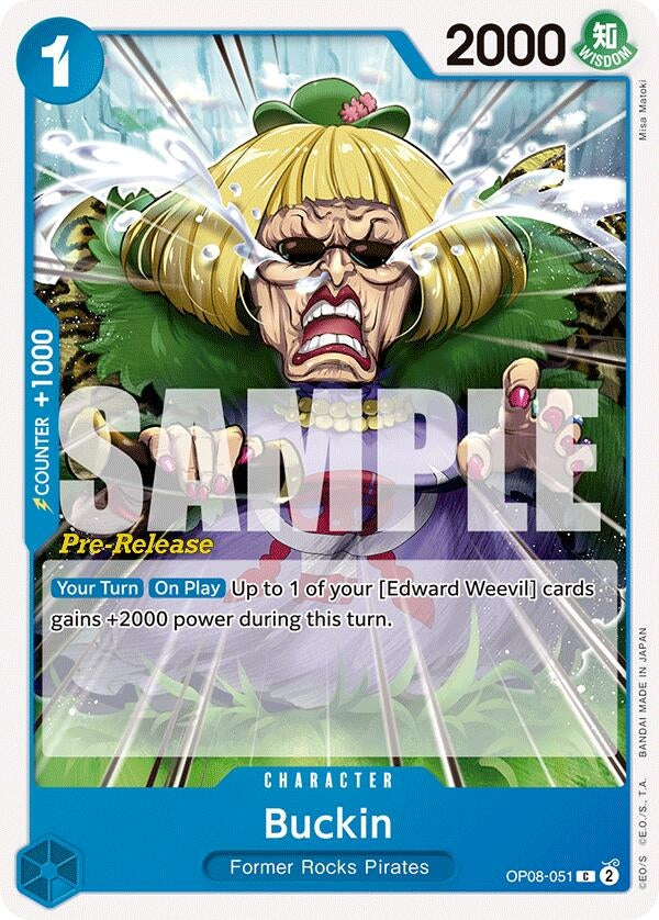 Buckin (OP08-051) (OP08 PRE)