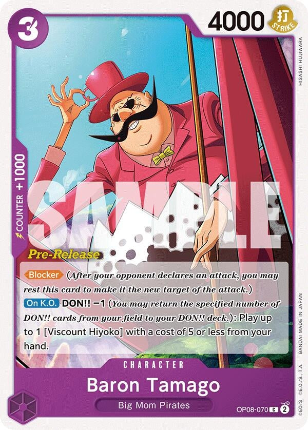 Baron Tamago (OP08-070) (OP08 PRE)