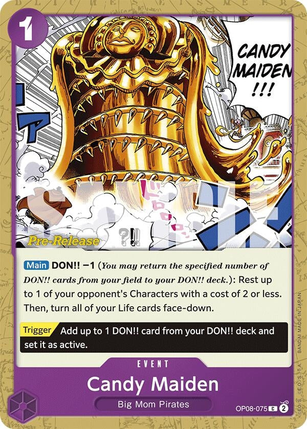 Image for Candy Maiden (OP08-075) (OP08 PRE) - One Piece Card Game