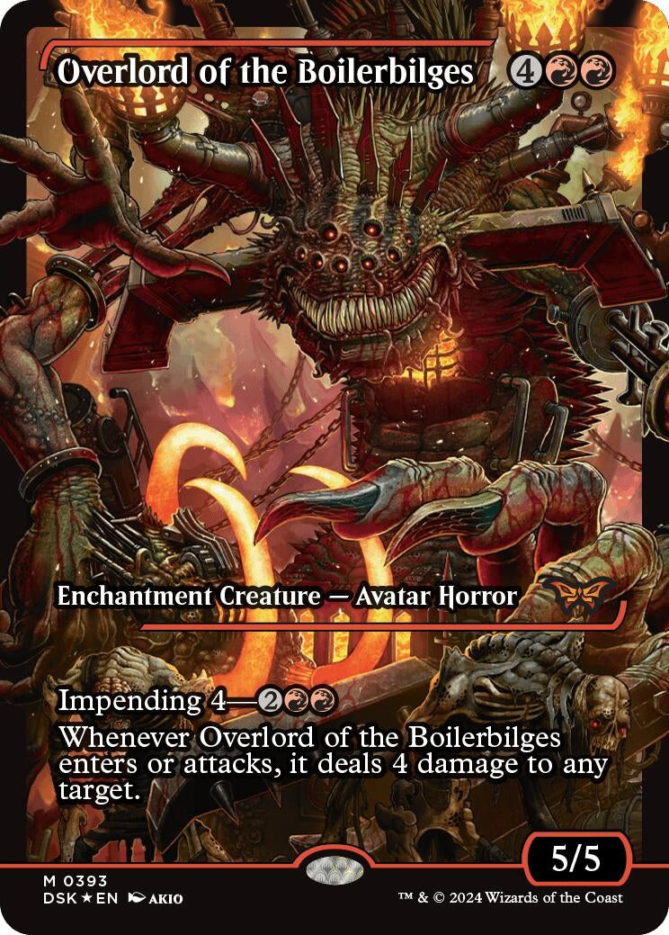 Overlord of the Boilerbilges (Showcase) (393) (DSK)