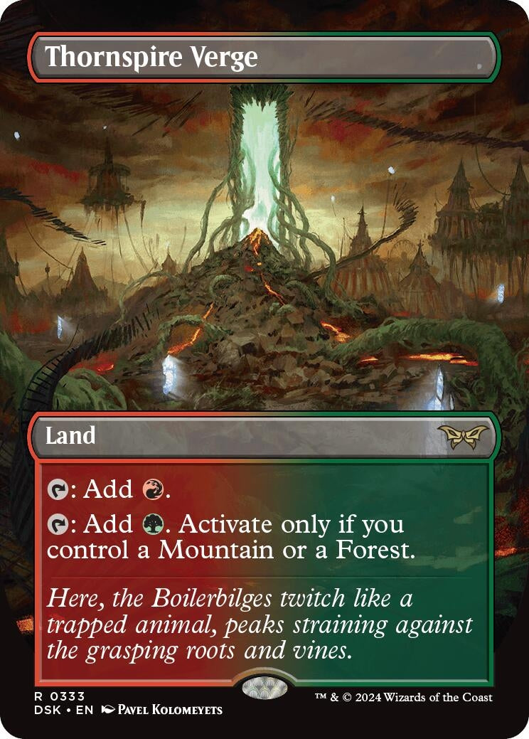 Thornspire Verge (Borderless) (333) (DSK)