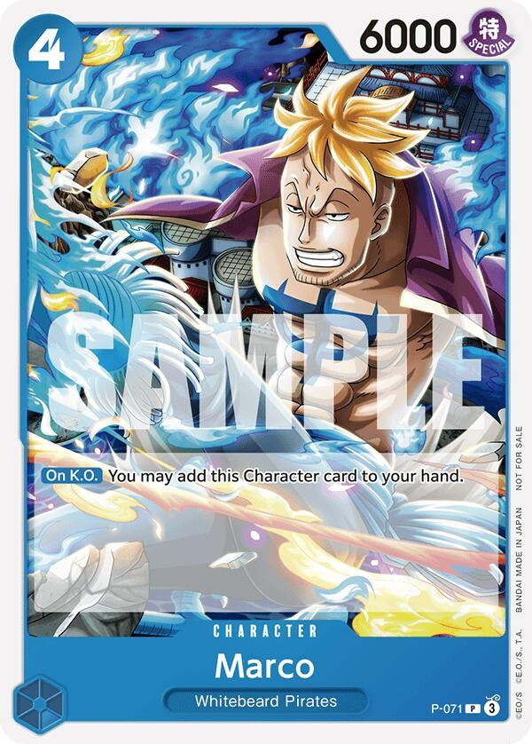 Marco (Two Legends Pre-Release) (P-071) (OP-PR)