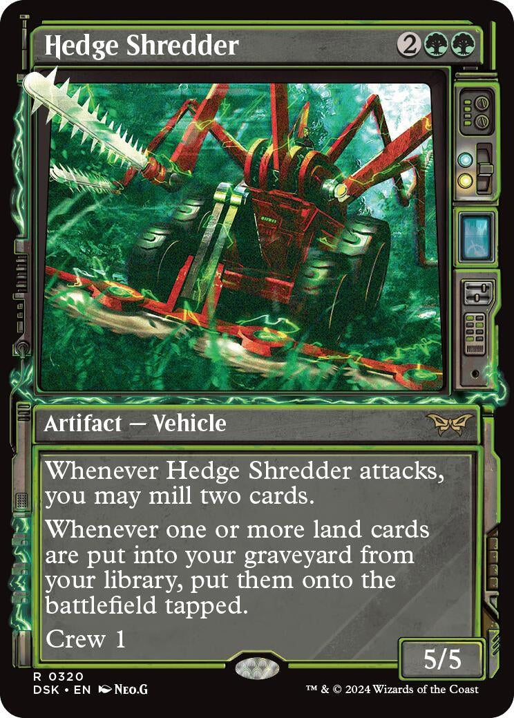 Hedge Shredder (Showcase) (320) (DSK)