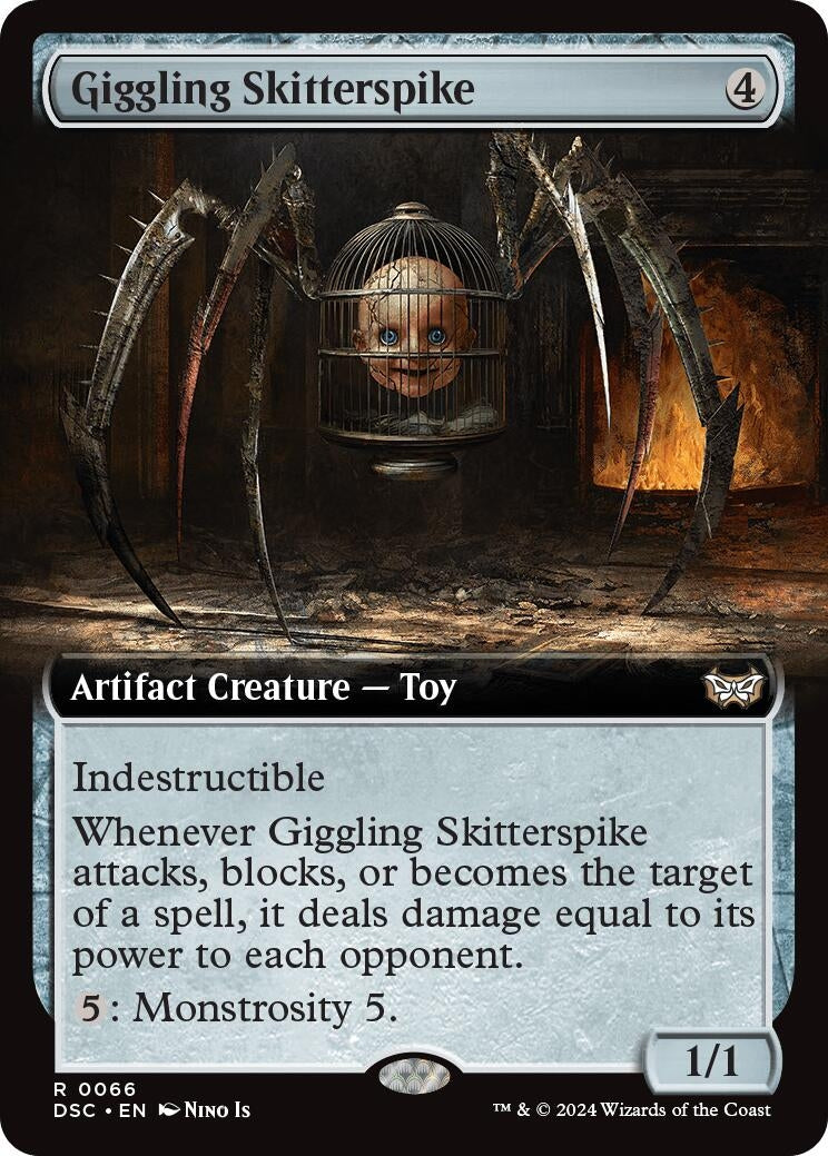 Giggling Skitterspike (Extended Art) (66) (DSC)