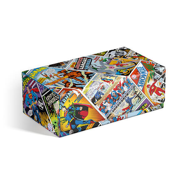 Squaroes DC Comics Justice League Collectors Case - Vintage Comics - Ultimate Guard Deck Boxes