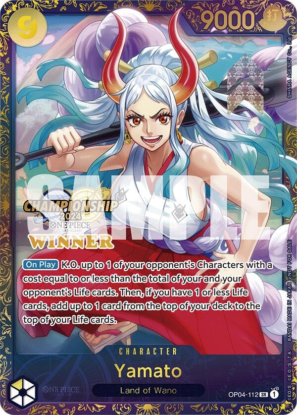 Yamato (Championship 2024 Finals Winner) (OP04-112) (OP-PR)