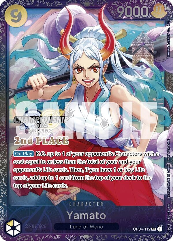 Yamato (Championship 2024 Finals 2nd Place) (OP04-112) (OP-PR)