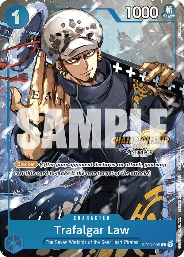 Trafalgar Law - ST03-008 (CS 2024 Event Pack) (ST03-008) (OP-PR)