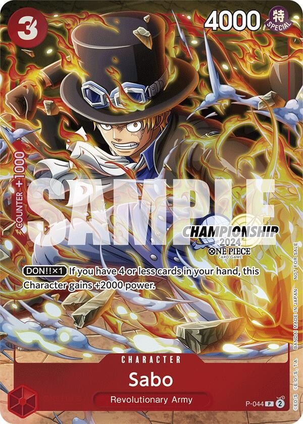 Sabo (CS 2024 Event Pack Finalist) (P-044) (OP-PR)