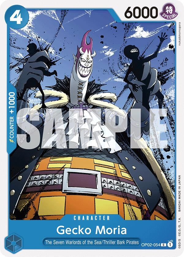 Gecko Moria (OP02-054) (OP02-054) (ST-17)