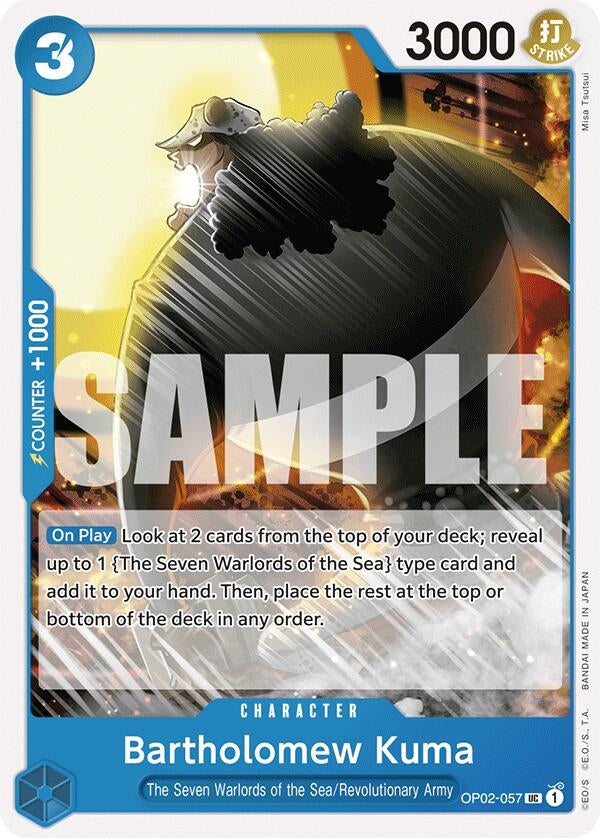 Bartholomew Kuma (OP02-057) (ST-17)