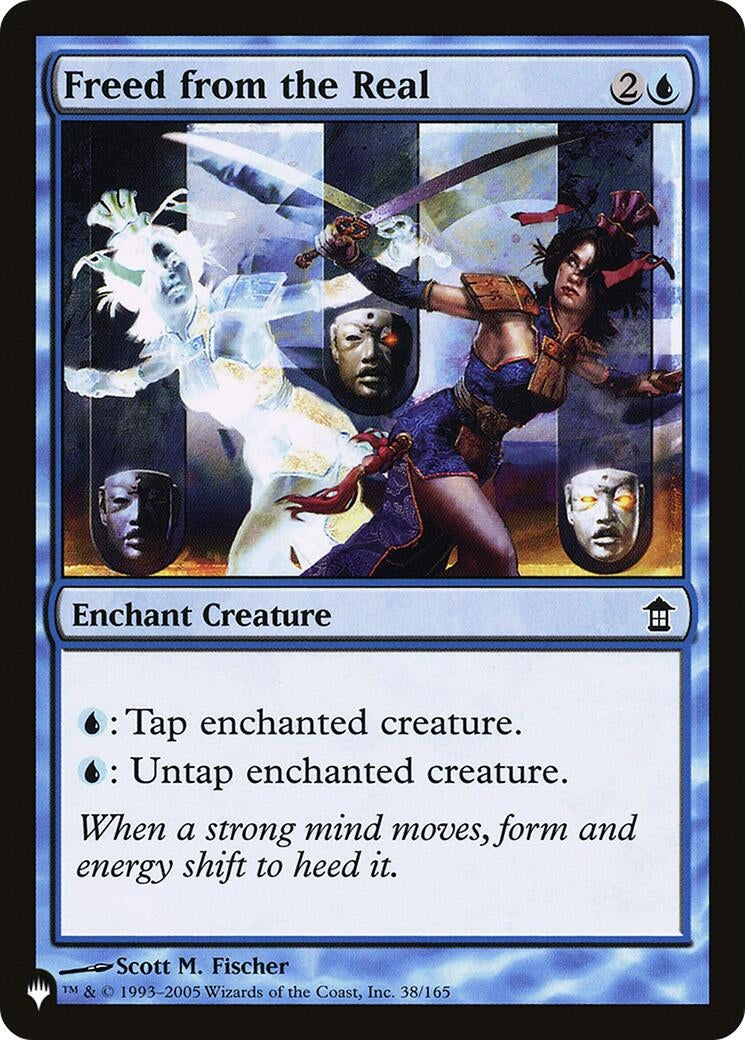 Image for Freed from the Real (38/165) (LIST) - Magic: The Gathering