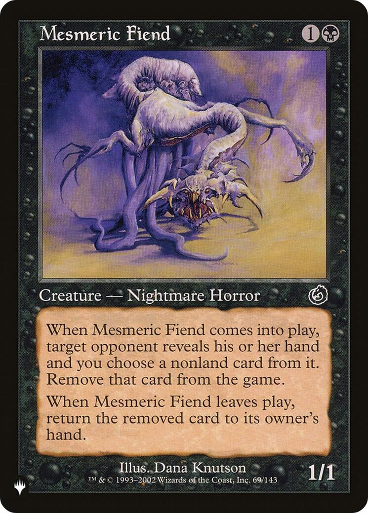 Mesmeric Fiend (69/143) (LIST)