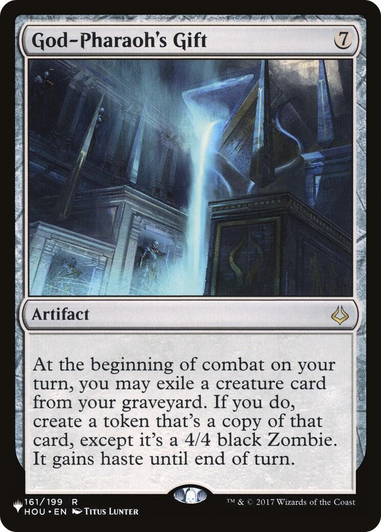 God-Pharaoh's Gift (161/199) (LIST)
