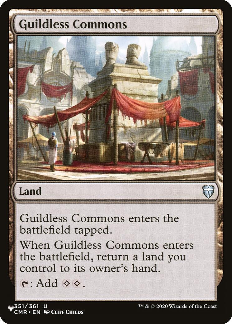 Image for Guildless Commons (351/361) (LIST) - Magic: The Gathering