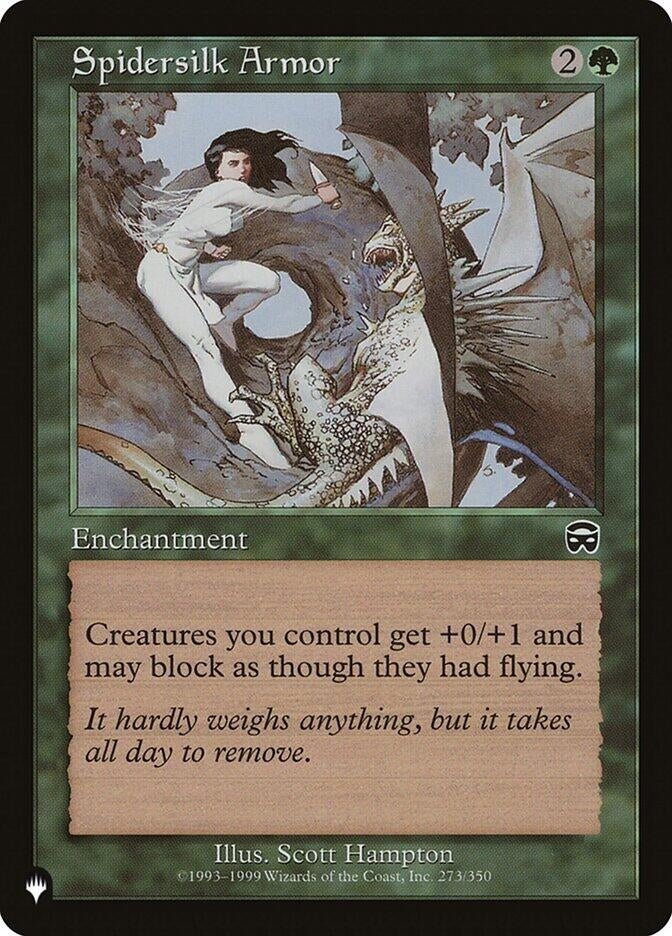 Image for Spidersilk Armor (273/350) (LIST) - Magic: The Gathering