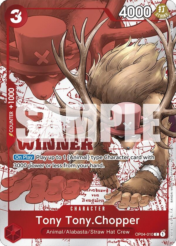 Tony Tony.Chopper (Winner Pack 2024 Oct.-Dec.) (OP04-010) (OP-PR)