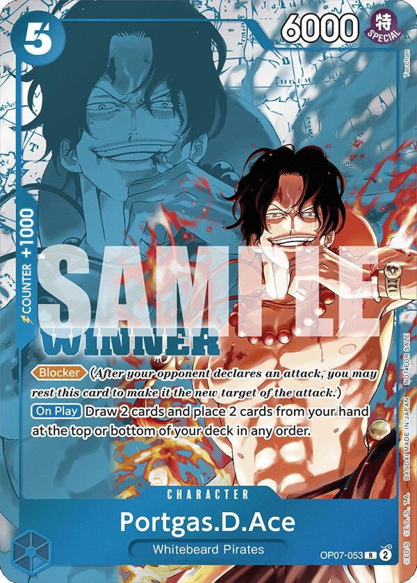 Portgas.D.Ace (Winner Pack 2024 Oct.-Dec.) (OP07-053) (OP-PR)