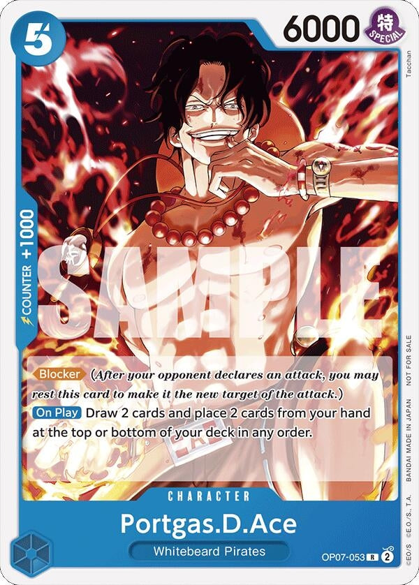 Portgas.D.Ace (Tournament Pack 2024 Oct.-Dec.) (OP07-053) (OP-PR)