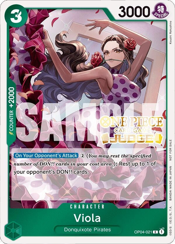 Viola (Judge Pack Vol. 4) (OP04-021) (OP-PR)