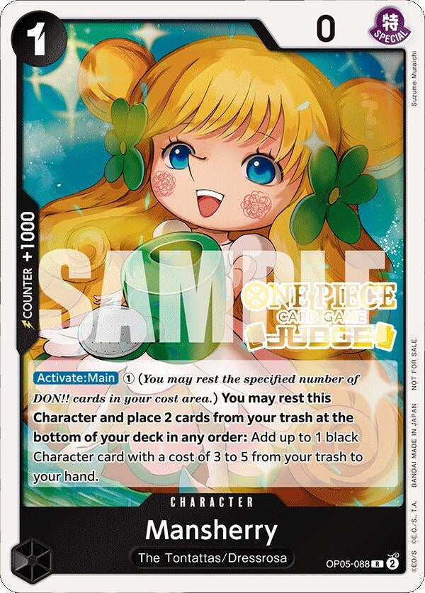 Mansherry (Judge Pack Vol. 4) (OP05-088) (OP-PR)