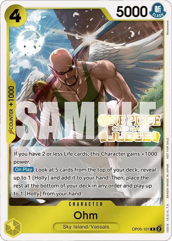 Ohm (Judge Pack Vol. 4) (OP05-101) (OP-PR)