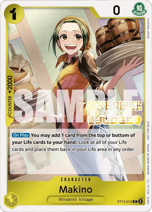 Makino (Judge Pack Vol. 4) (ST13-012) (OP-PR)