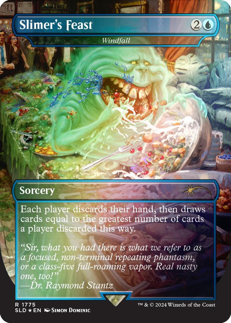 Slimer's Feast - Windfall (Rainbow Foil) (1775) (SLD)