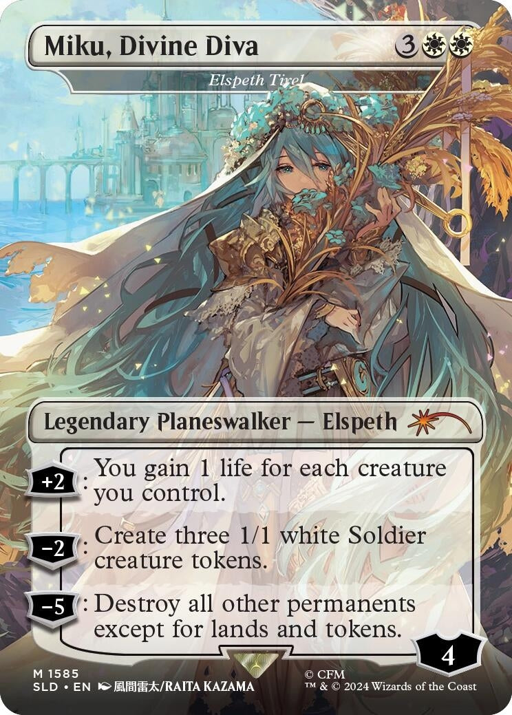Miku, Divine Diva - Elspeth Tirel (1585) (SLD)