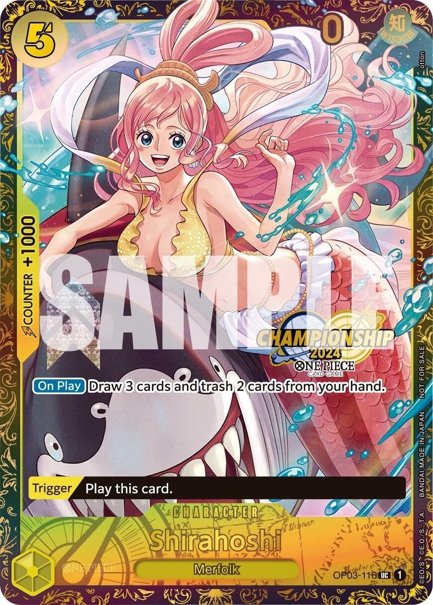 Shirahoshi (October Championship 2024 Online Regional) (OP03-116) (OP-PR)