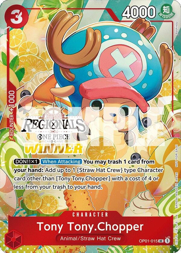 Tony Tony.Chopper (Offline Regional 2024 Vol. 3) [Winner] (OP01-015) (OP-PR)