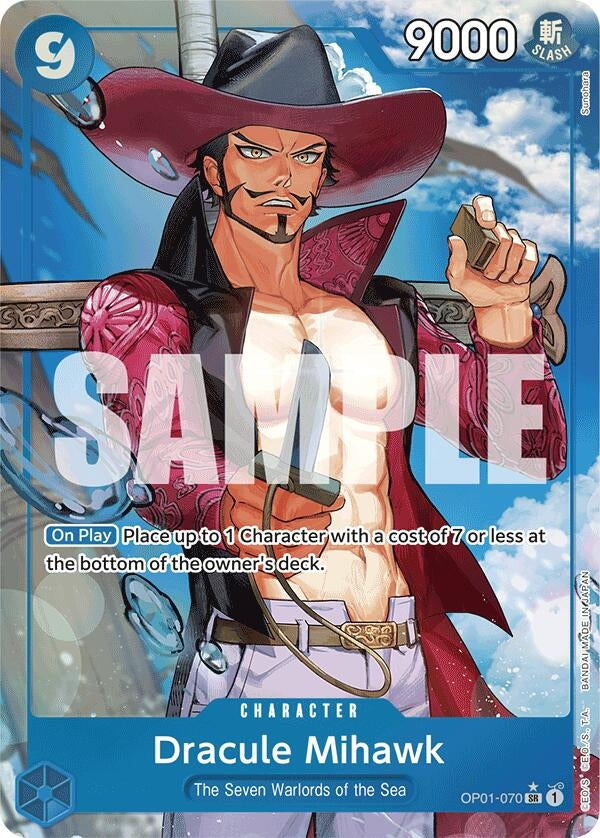 Dracule Mihawk (OP01-070) (Alternate Art) (OP01-070) (PRB-01)