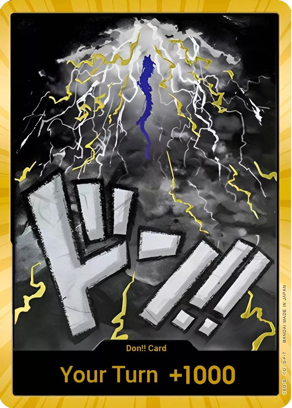 Image for DON!! Card (Kaido) (Gold) (PRB-01) - One Piece Card Game