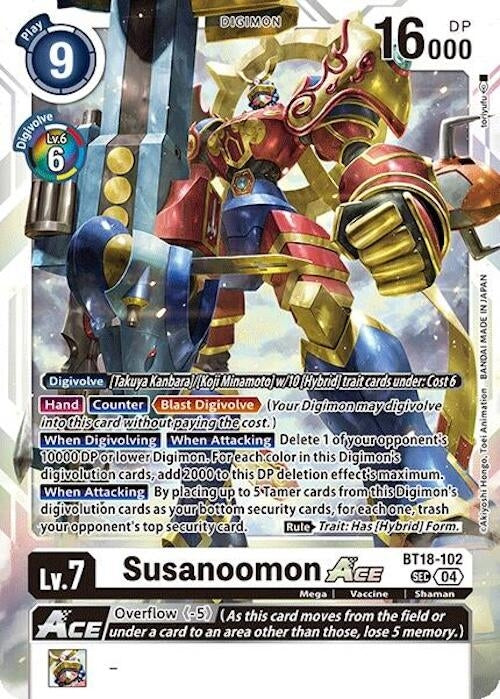 Susanoomon ACE (BT18-102 SEC) (BT18-19)