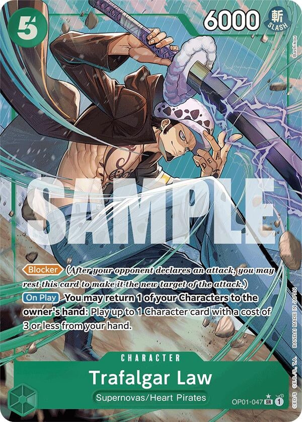 Trafalgar Law (OP01-047) (Alternate Art) (OP01-047) (PRB-01)