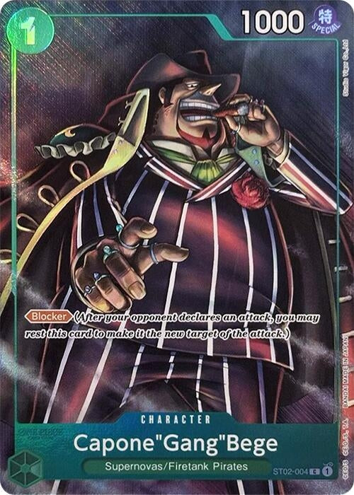 Capone"Gang"Bege (Premium Card Collection -Best Selection Vol. 2-) (ST02-004) (OP-PR)