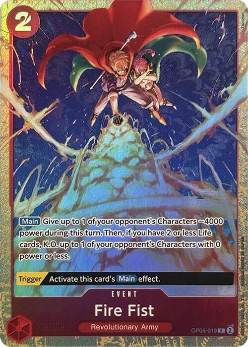 Fire Fist (Premium Card Collection -Best Selection Vol. 2-) (OP05-019) (OP-PR)